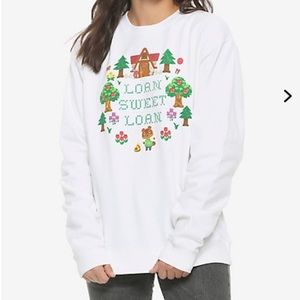 Animal Crossing Loan Sweet Loan Women's Crewneck